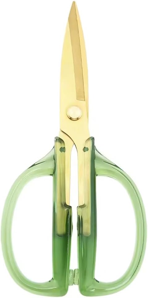 Cooking Scissor, Meat and Poultry Shears, Dishwasher Safe, Acrylic Handle Stainless Steel Utility Scissor