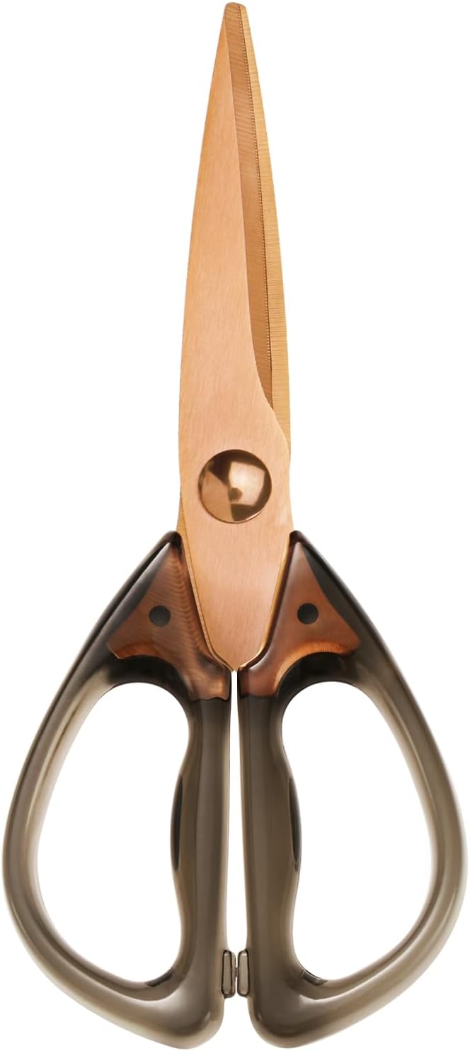 Kitchen Shears Cooking Scissor, Meat & Poultry Shears, Acrylic Handle Stainless Steel Utility Scissors with Comfort Grip