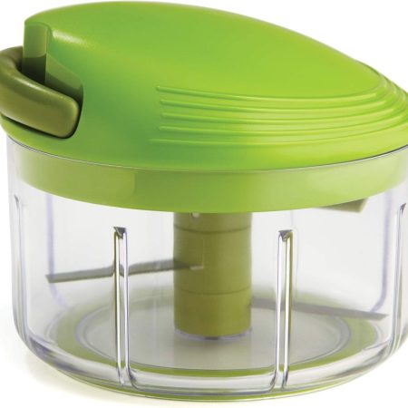 Manual Pull Chop Chopper/Manual Food Processor with Cord Mechanism, 2-Cup