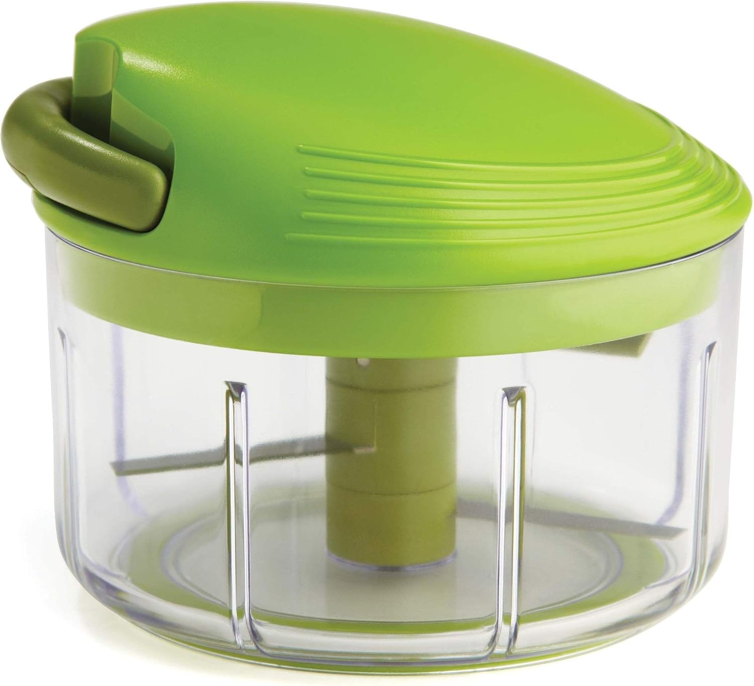 Manual Pull Chop Chopper/Manual Food Processor with Cord Mechanism, 2-Cup