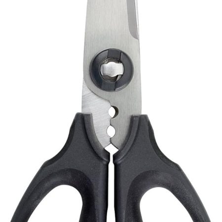 Multi-Purpose Kitchen & Herbs Scissors, Stainless Steel, Slices Through Cardboard, Twine, Meat, Vegetables